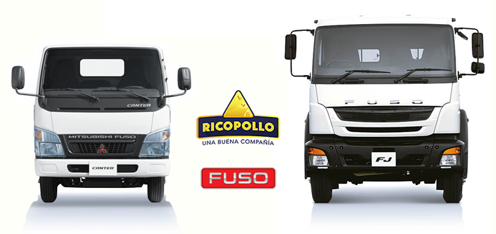 rico pollo adquiere camiones canter fuso