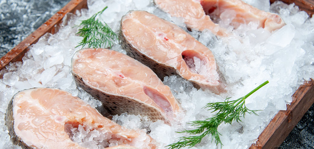 como transportar alimentos congelados